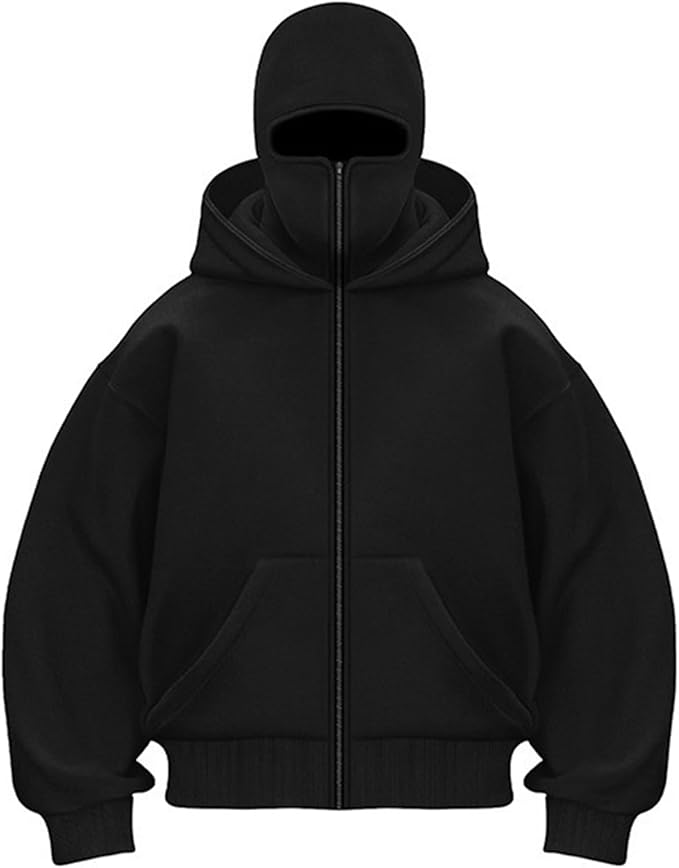 Balaclava Zip Hoodie